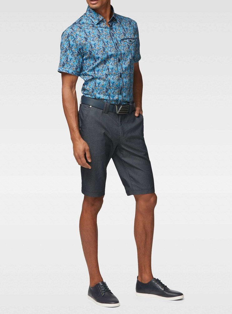Men's casual short sleeve shirt