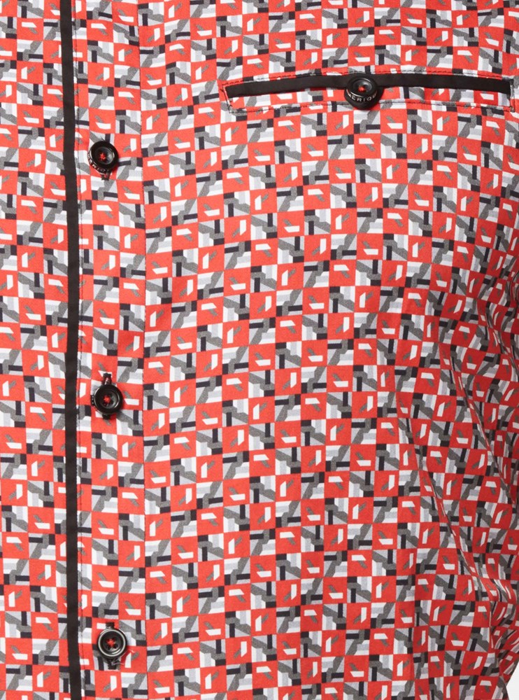 Men's casual long sleeve shirt