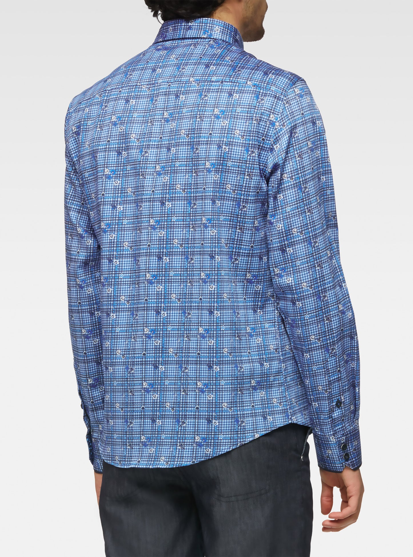 Men's casual long sleeve shirt