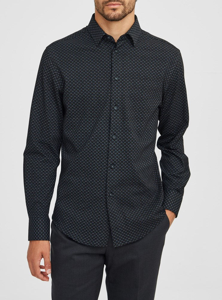 Men's casual long sleeve shirt