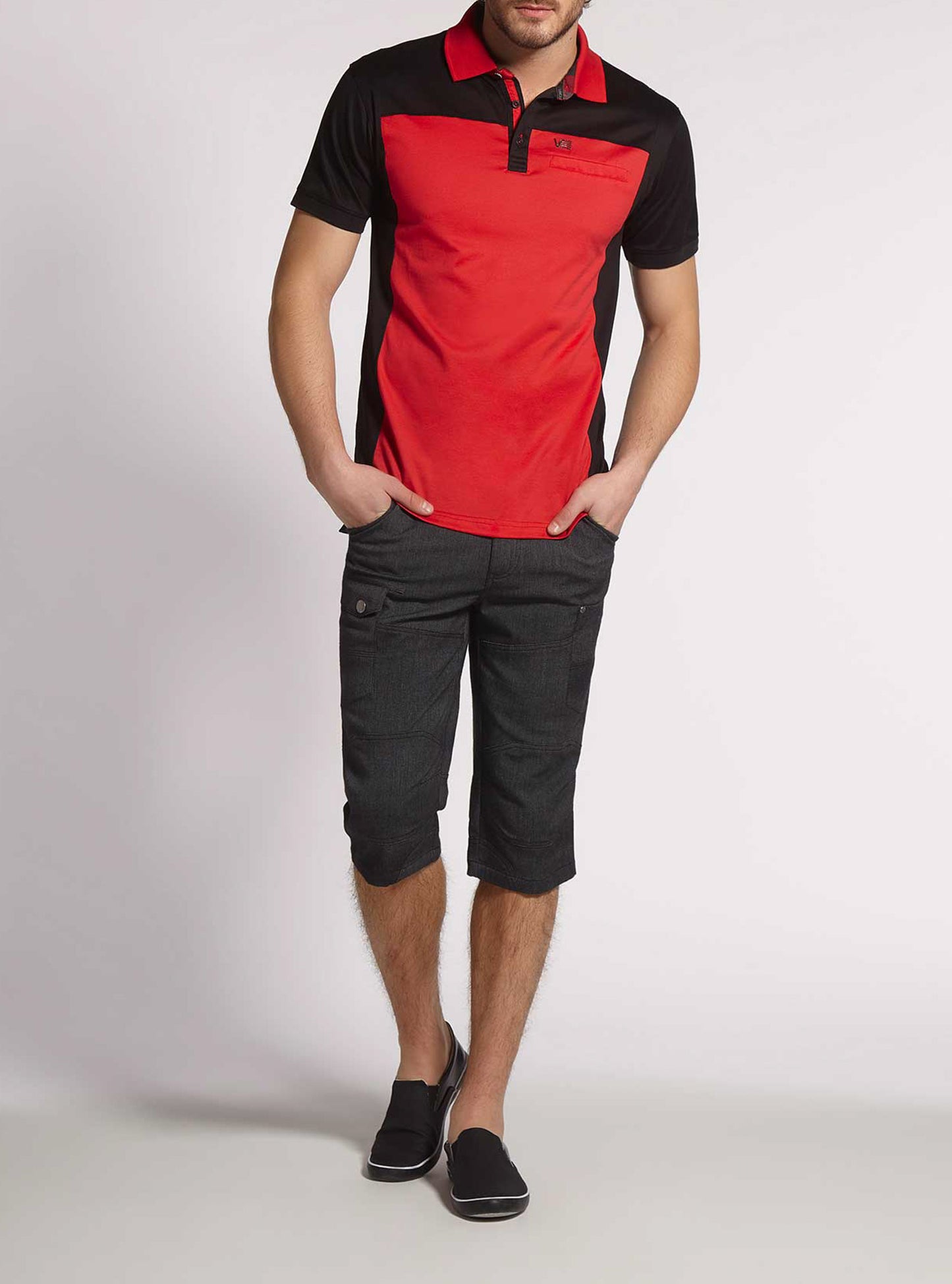 Men's short sleeve polo