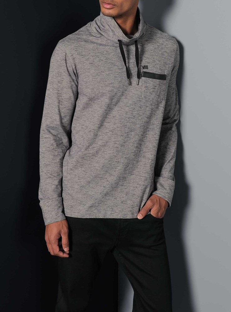 T-SHIRT À COL ROULÉ POUR HOMMES