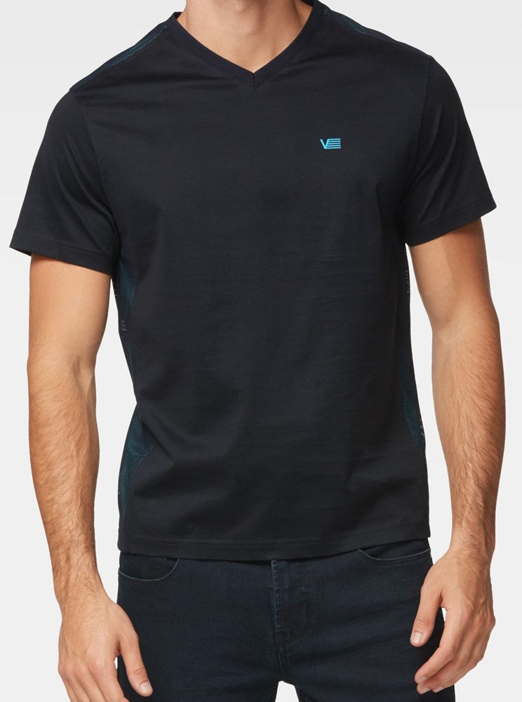 T-SHIRT MANCHES COURTES À COL EN V POUR HOMMES
