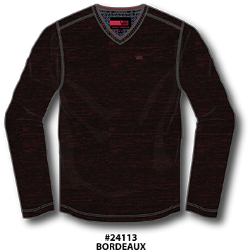Men's v neck long sleeve t-shirt