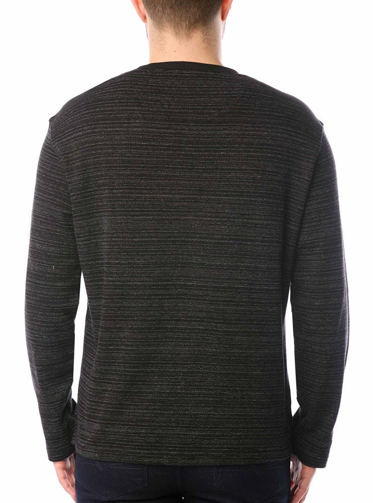 Men's henley long sleeve t-shirt
