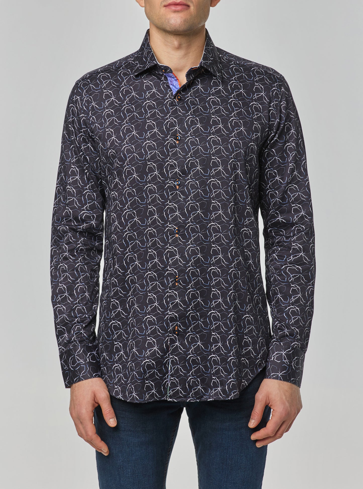 Men's casual long sleeve shirt