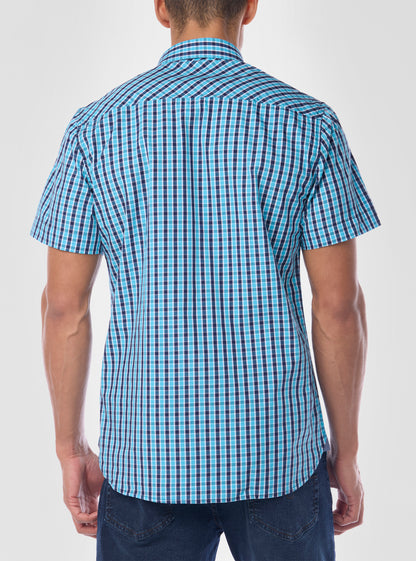 Men's casual short sleeve shirt