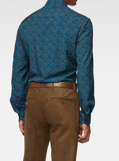 CHEMISE DÉCONTRACTÉE À MANCHES LONGUES POUR HOMMES