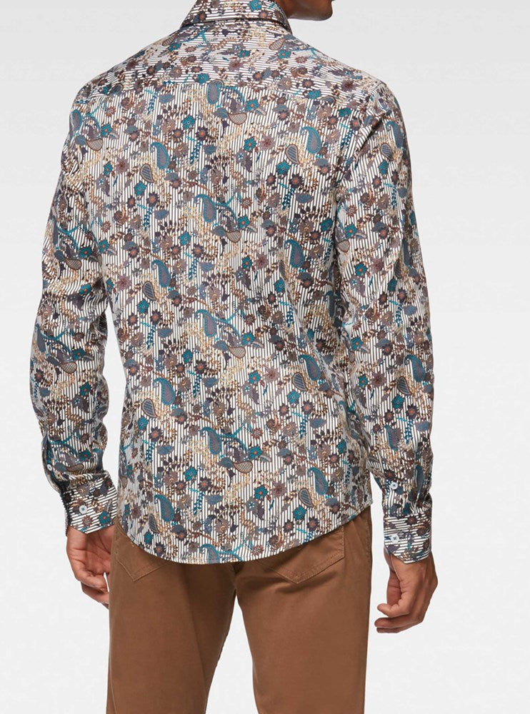 Men's casual long sleeve shirt