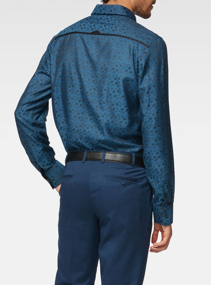 Men's casual long sleeve shirt