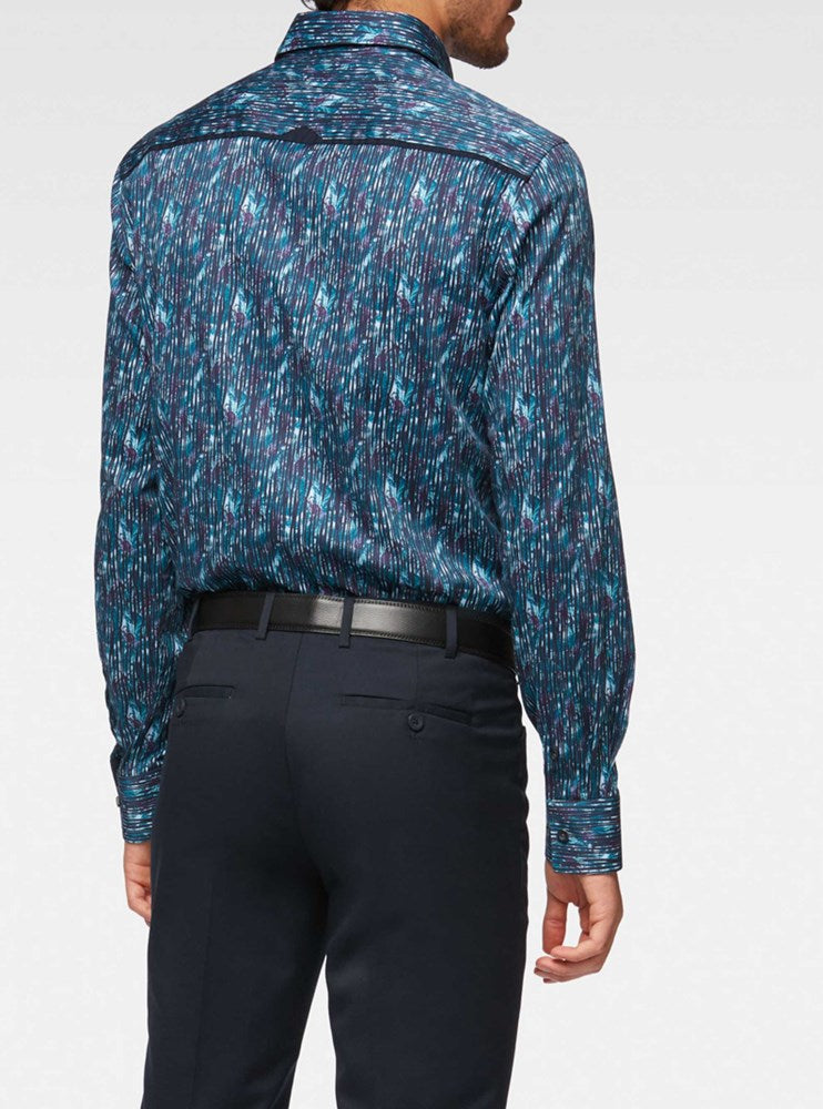 CHEMISE DÉCONTRACTÉE À MANCHES LONGUES POUR HOMMES