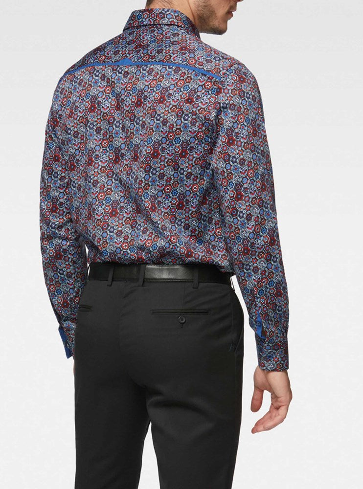 CHEMISE DÉCONTRACTÉE À MANCHES LONGUES POUR HOMMES