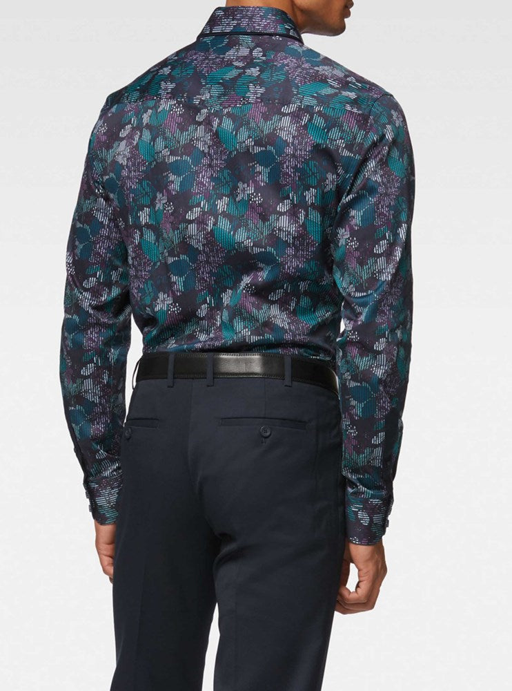 Men's casual long sleeve shirt