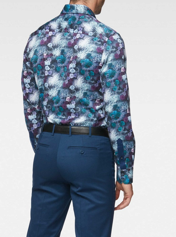 CHEMISE DÉCONTRACTÉE À MANCHES LONGUES POUR HOMMES