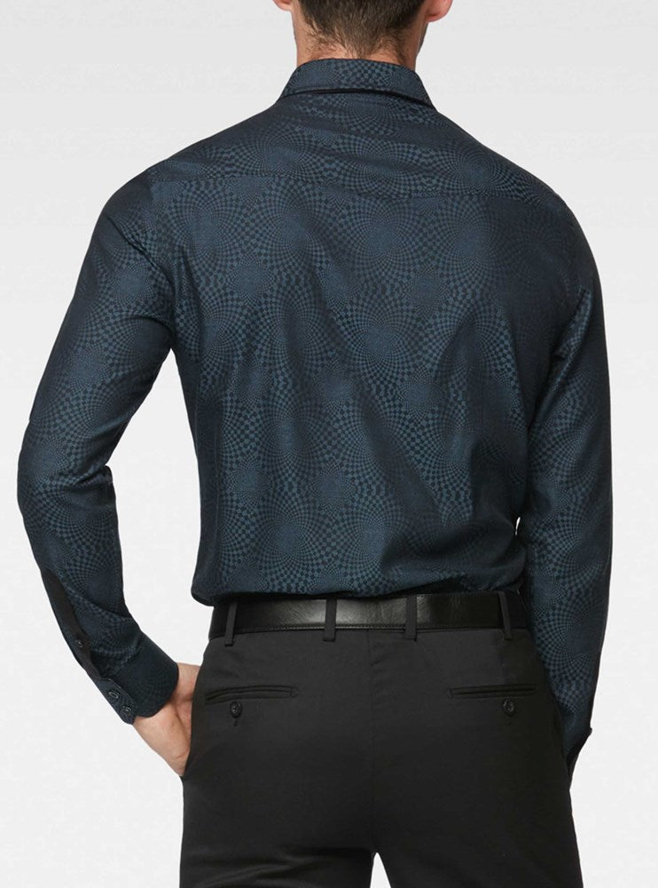 CHEMISE DÉCONTRACTÉE À MANCHES LONGUES POUR HOMMES