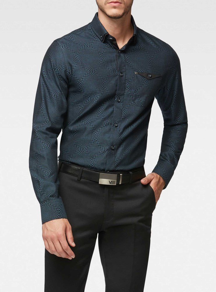 CHEMISE DÉCONTRACTÉE À MANCHES LONGUES POUR HOMMES
