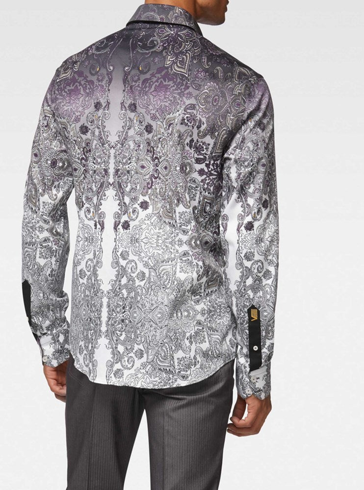 Men's casual long sleeve shirt