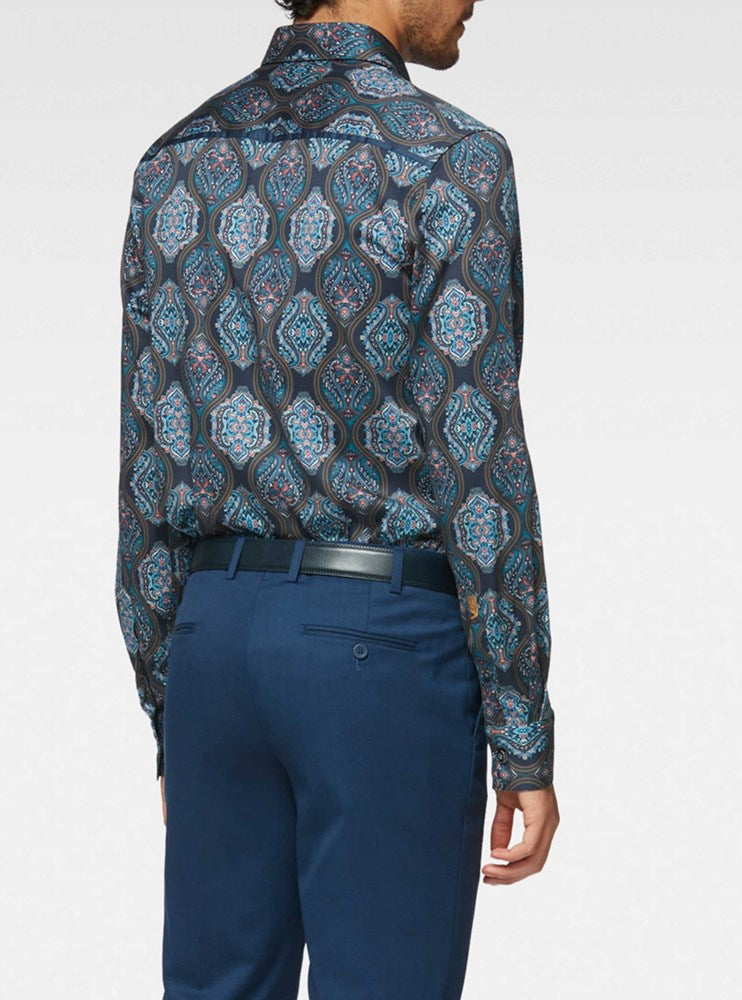 Men's casual long sleeve shirt