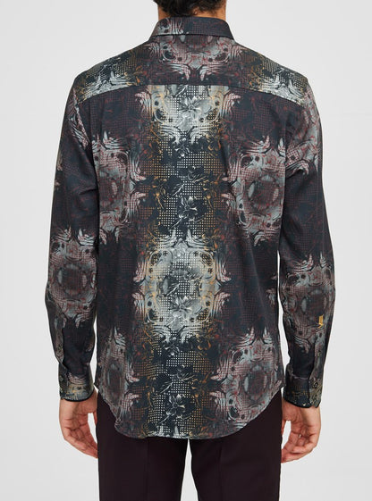 CHEMISE DÉCONTRACTÉE À MANCHES LONGUES POUR HOMMES