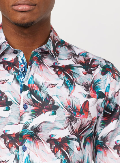 CHEMISE DÉCONTRACTÉE À MANCHES LONGUES POUR HOMMES