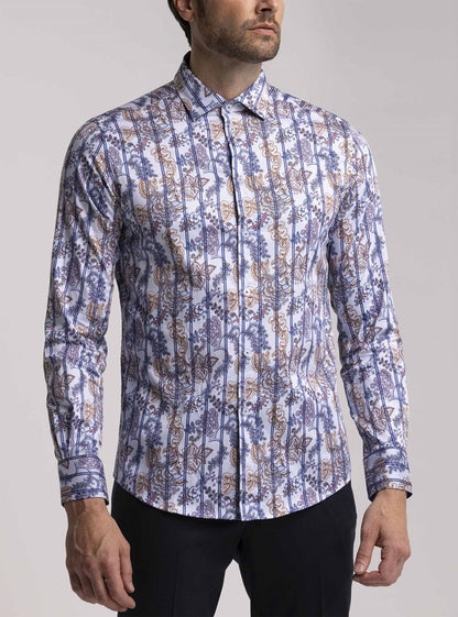 Men's casual long sleeve shirt