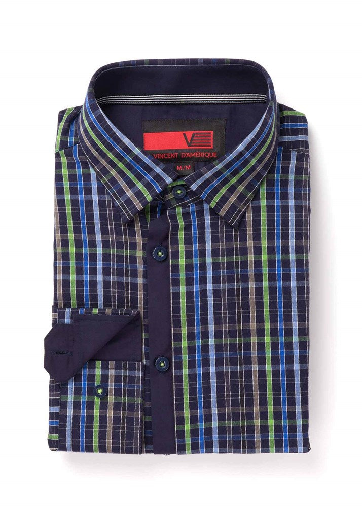 Men's casual long sleeve shirt