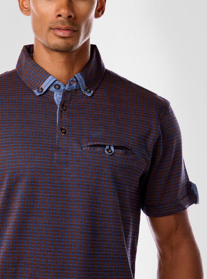 Men's short sleeve polo