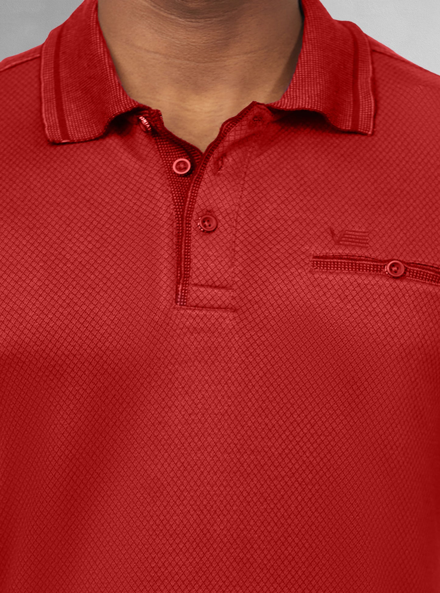 Men's short sleeve polo