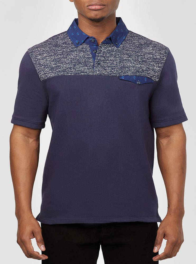 Men's short sleeve polo