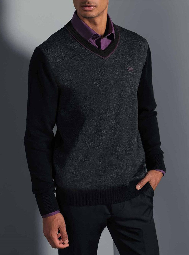 Men's v neck sweater