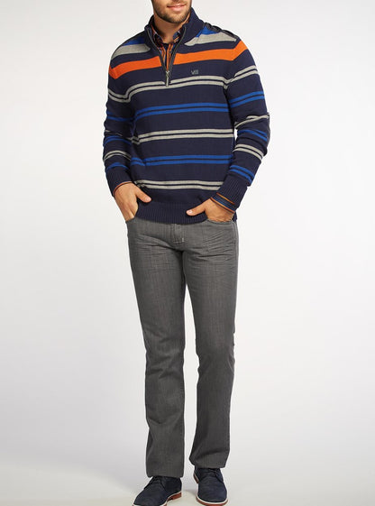 Men's mock zip sweater