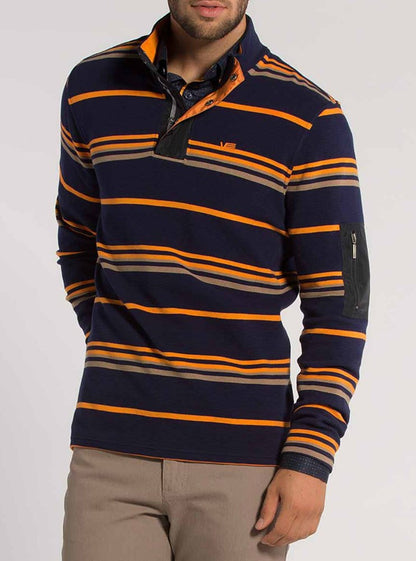 Men's mock zip sweater