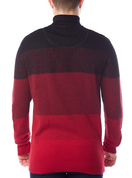 PULL-OVER À FERMETURE ÉCLAIR POUR HOMMES