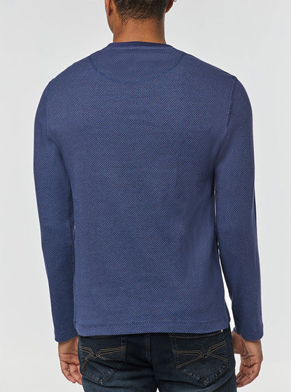 Men's crew neck long sleeve t-shirt