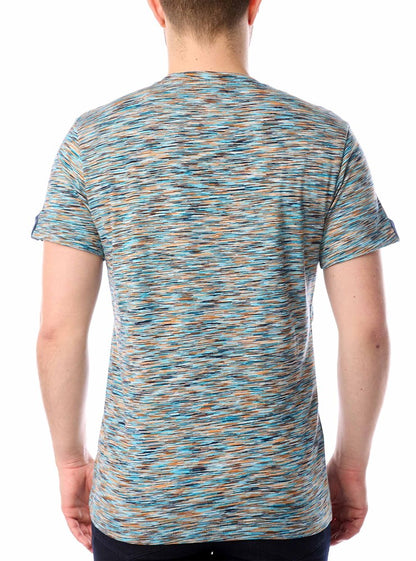 Men's henley short sleeve t-shirt