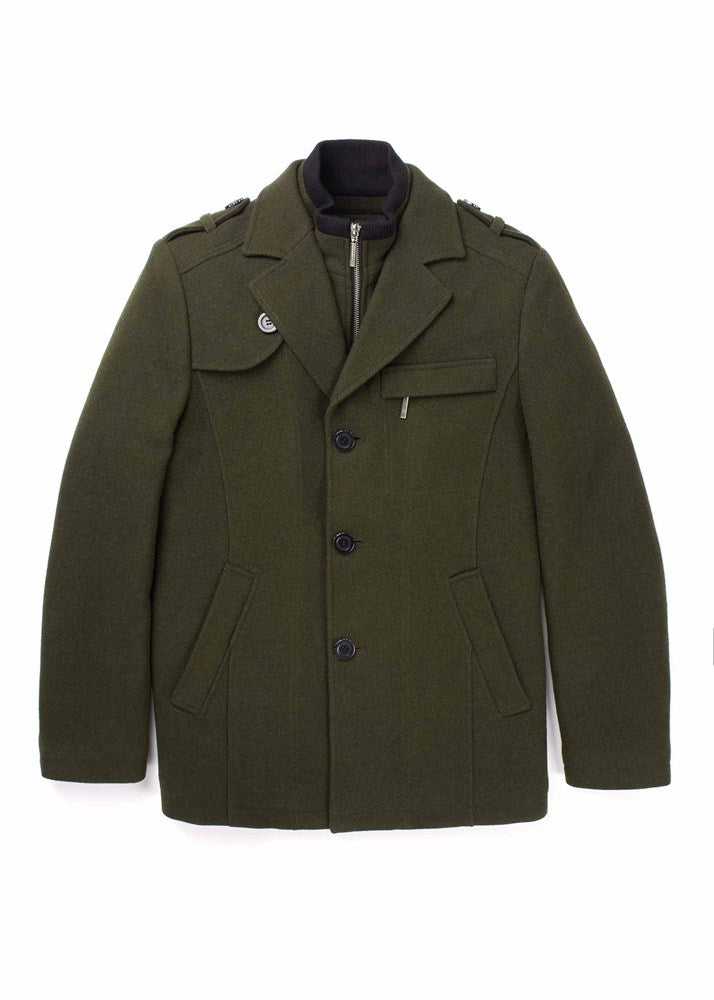 Men's wool coat