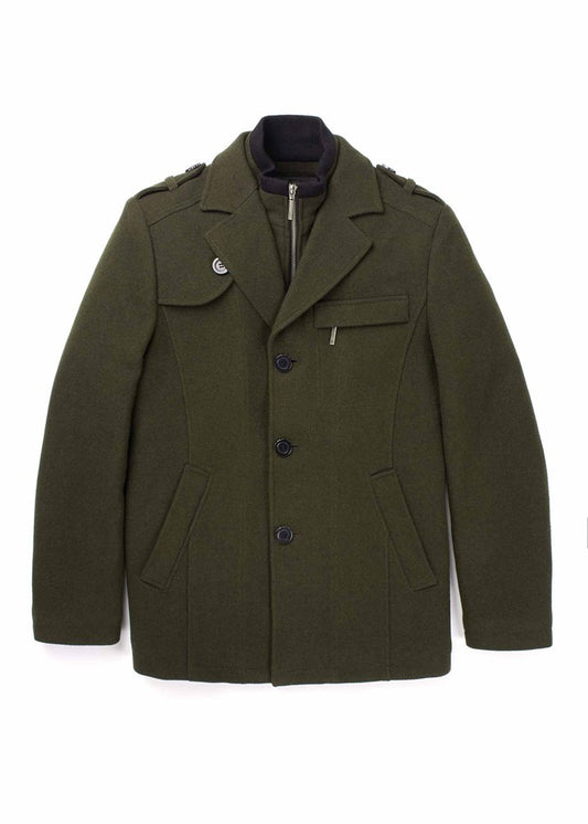 Men's wool coat