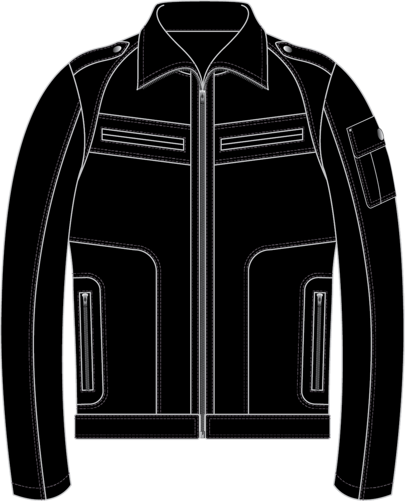 Men's leather jacket