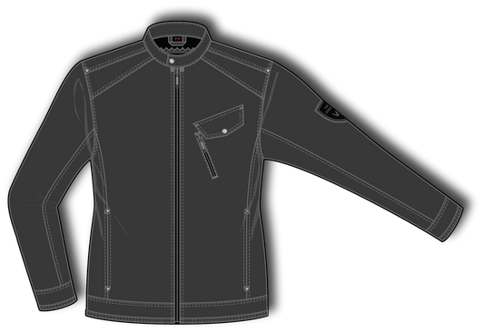VESTE EN CUIR POUR HOMME