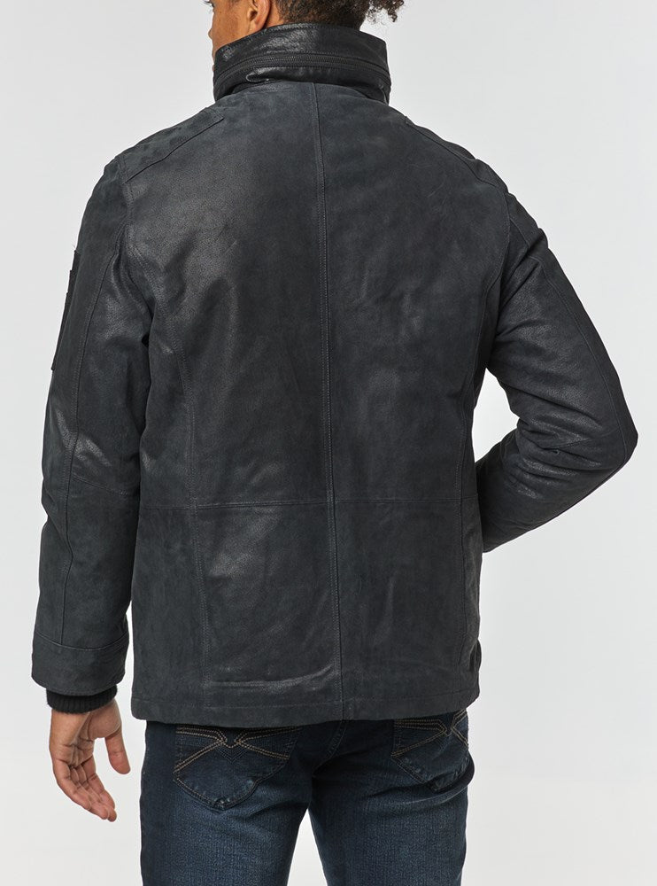 VESTE EN CUIR POUR HOMME