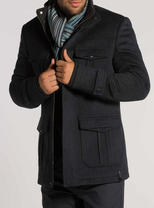 Men's wool coat