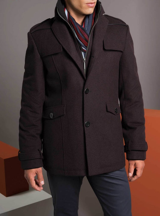 Men's wool coat