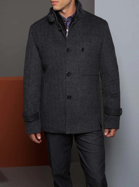 Men's wool coat