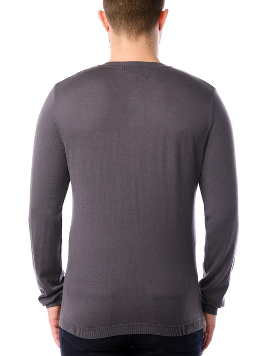 PULL-OVER À COL EN V POUR HOMMES