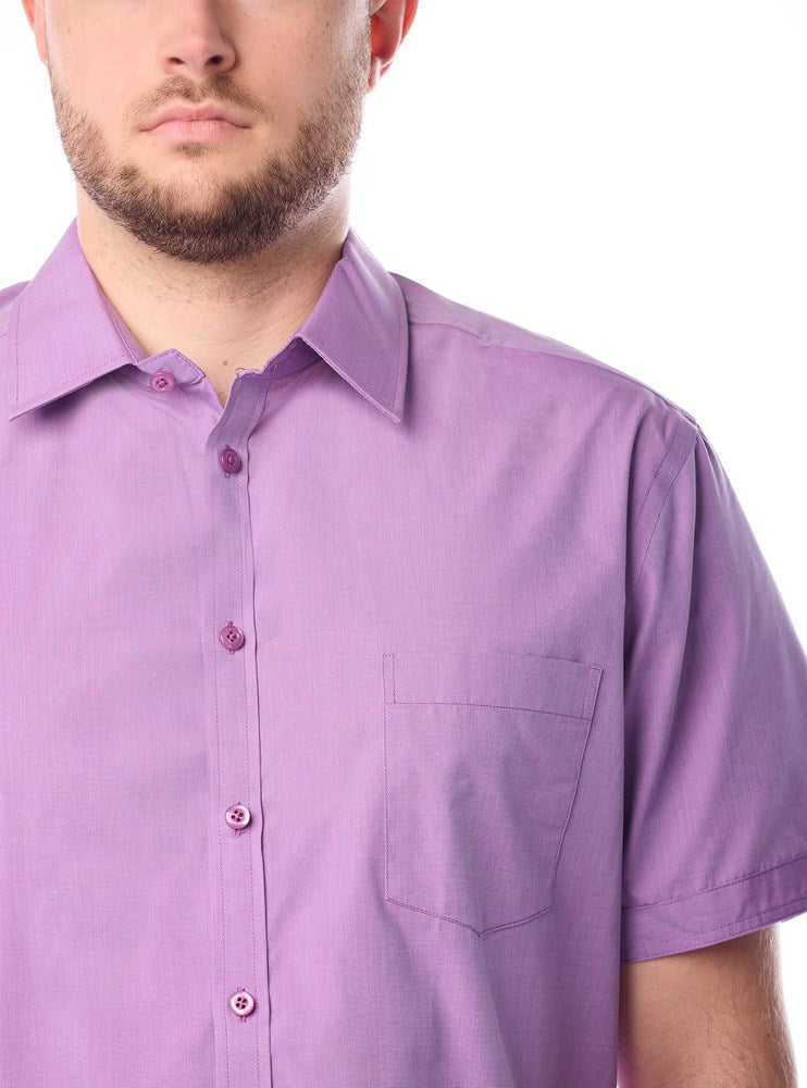 CHEMISE DÉCONTRACTÉE À MANCHES COURTES POUR HOMMES