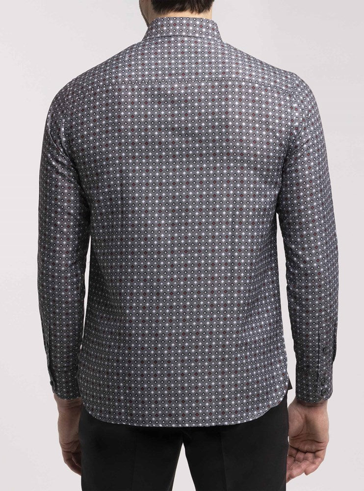 CHEMISE DÉCONTRACTÉE À MANCHES LONGUES POUR HOMMES