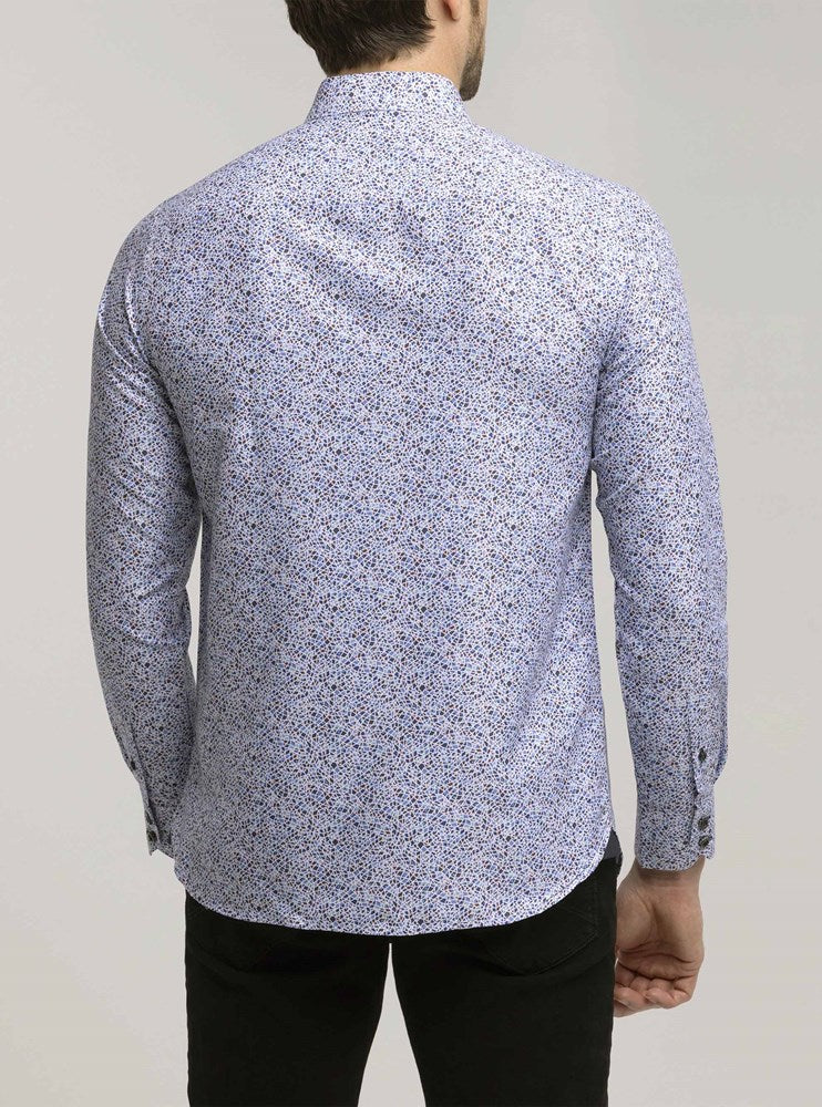 Men's casual long sleeve shirt