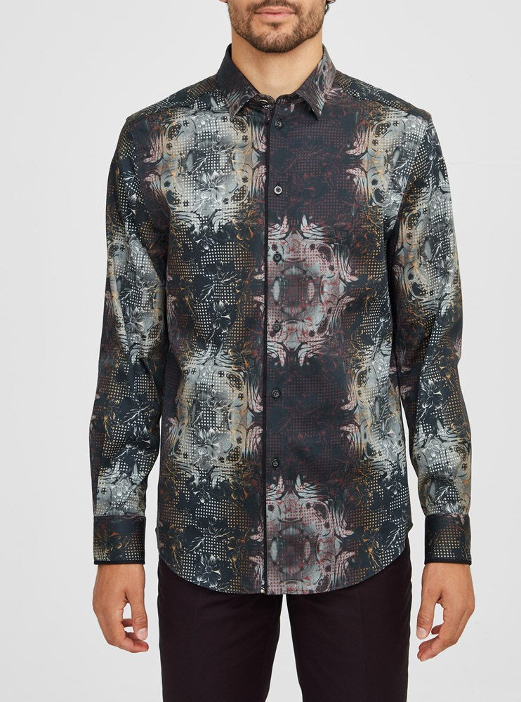 CHEMISE DÉCONTRACTÉE À MANCHES LONGUES POUR HOMMES