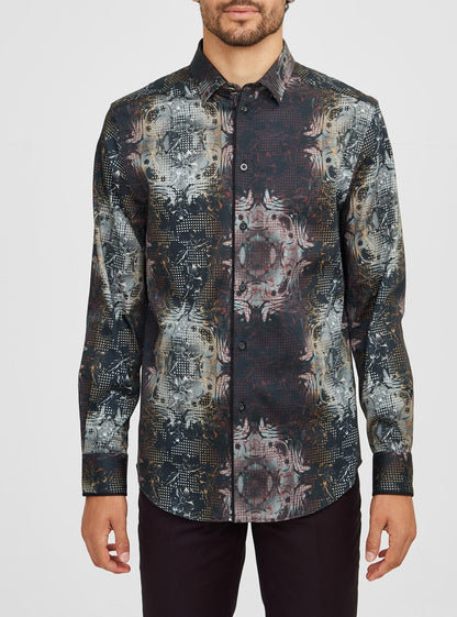CHEMISE DÉCONTRACTÉE À MANCHES LONGUES POUR HOMMES