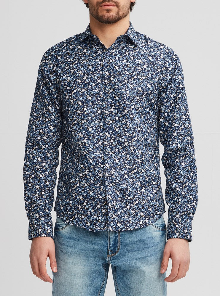 CHEMISE DÉCONTRACTÉE À MANCHES LONGUES POUR HOMMES